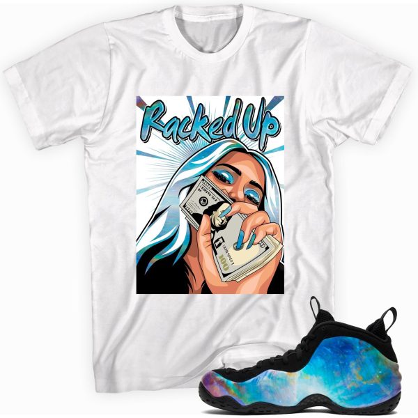 Racked Up Custom Shirt Made to Match Foamposite One Big Bang Jezsport.com