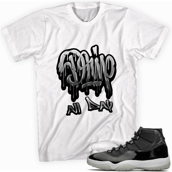 Drip All Day T-shirt Made To Match Jordan 11 Retro Jubilee Jezsport.com