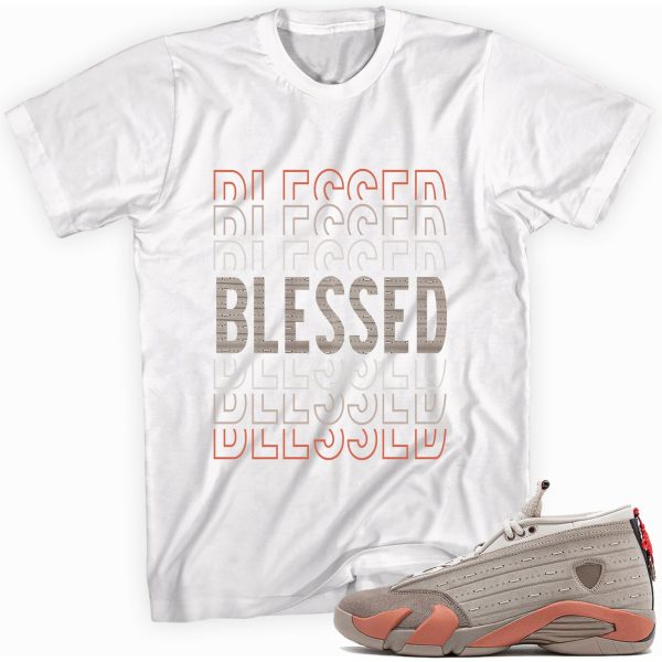 So Blessed Sneaker Shirt Made to Match Jordan 14 Retro Jezsport.com