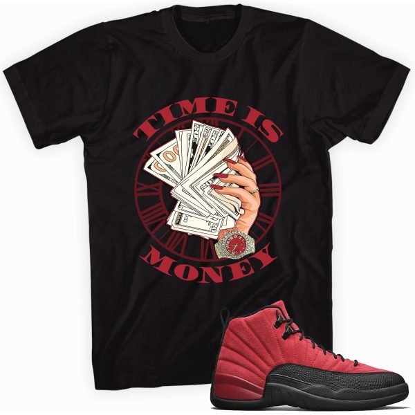 Time Is Money T-shirt Made To Match Jordan 12 Retro Jezsport.com