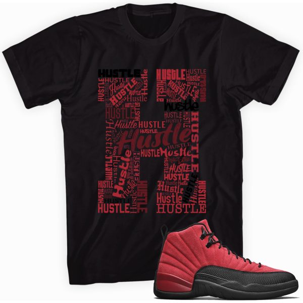 H For Hustle Shirt Made To Match Jordan 12 Retro Jezsport.com