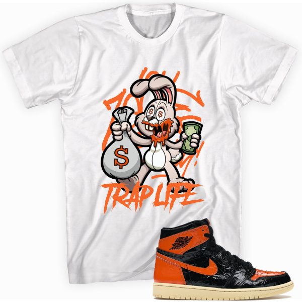 Trap Rabbit T-shirt Made To Match Jordan 1 Retro Jezsport.com