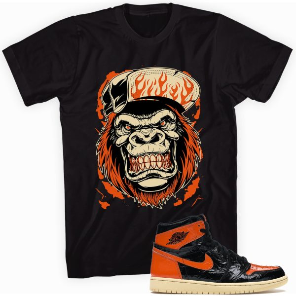 Gorilla Beast T-shirt Made To Match Jordan 1 Retro High Jezsport.com