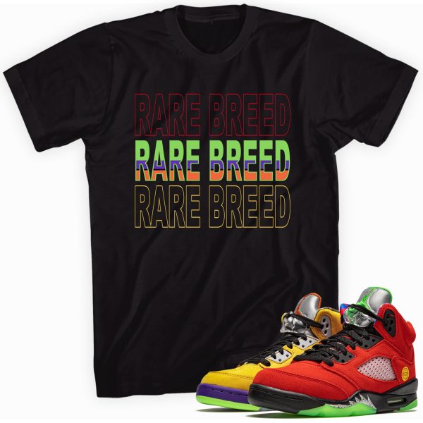 Rare Breed Tee T-shirt Made To Match Jordan 5 Retro Jezsport.com