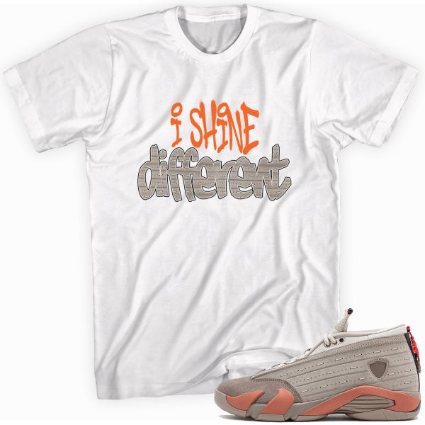 Shine Different T-shirt Made To Match Jordan 14 Retro Jezsport.com