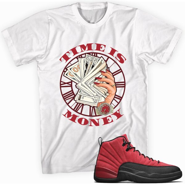 Time Is Money T-shirt Made To Match Jordan 12 Retro Jezsport.com