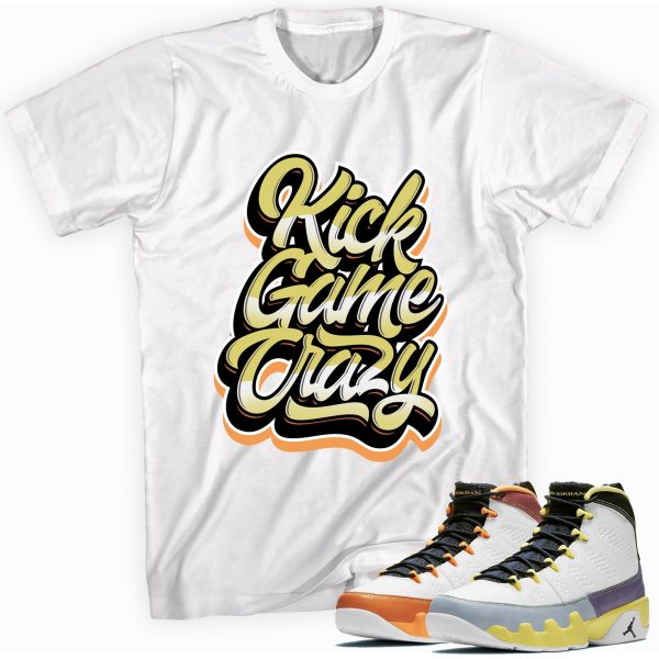 Change The World Custom Sneaker Shirt Made to Match Jordan Retro 9 Jezsport.com