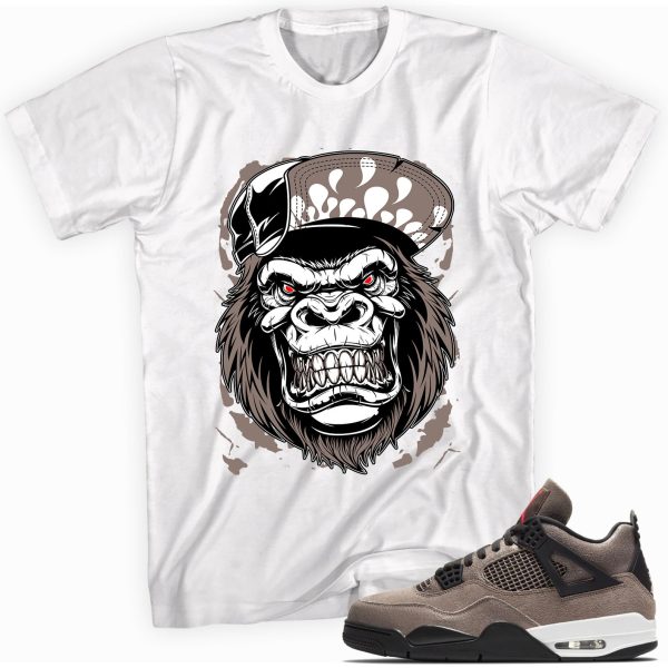 Gorilla Beast Custom Sneaker Shirt Made to Match Jordan 4 Retro Jezsport.com