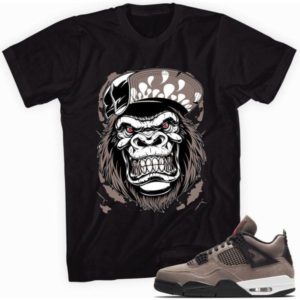 Gorilla Beast Custom Sneaker Shirt Made to Match Jordan 4 Retro Jezsport.com