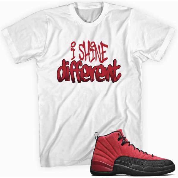 Shine Different T-shirt Made To Match Jordan 12 Retro Jezsport.com