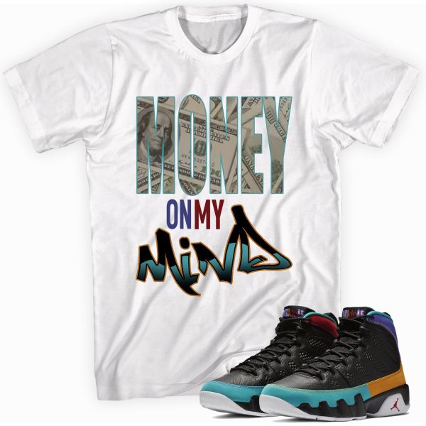 Dream It Do It Custom Sneaker Shirt Made to Match Jordan Retro 9 Jezsport.com