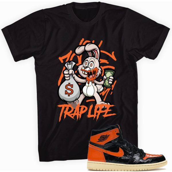 Trap Rabbit T-shirt Made To Match Jordan 1 Retro Jezsport.com