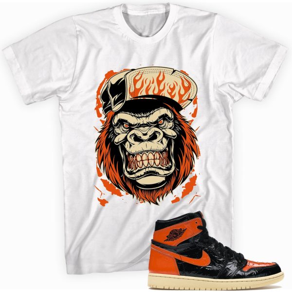 Gorilla Beast T-shirt Made To Match Jordan 1 Retro High Jezsport.com