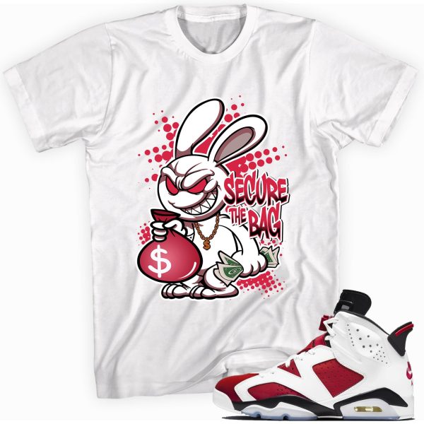 Secure the Bag Sneaker T-shirt Made To You Jordan 6 Retro Jezsport.com