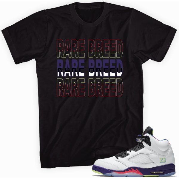 Rare Breed Tee Made To Match Jordan 5 Retro Alternate Bel-Air Jezsport.com