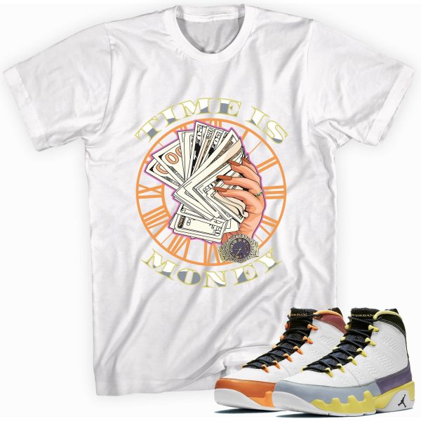 Time Is Money T-shirt Made To Match Jordan 9 Retro Jezsport.com