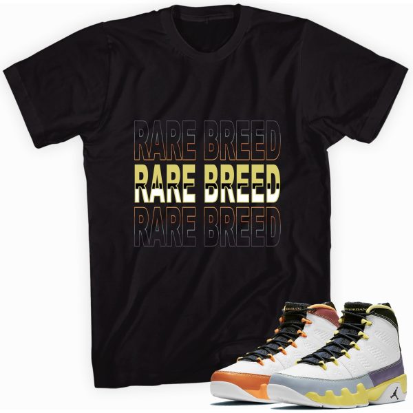 Rare Breed Custom Sneaker Shirt Made to Match Jordan 9 Retro Jezsport.com