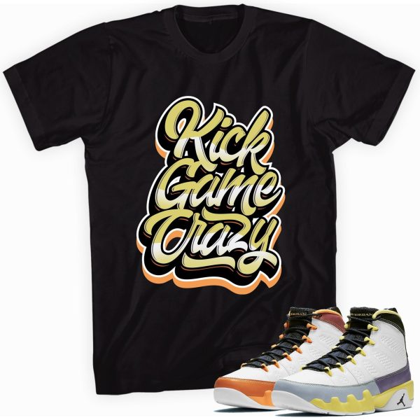 Change The World Custom Sneaker Shirt Made to Match Jordan Retro 9 Jezsport.com