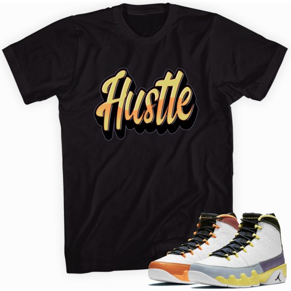 Hustle Sneaker Shirt Made to Match Jordan Retro 10 Jezsport.com