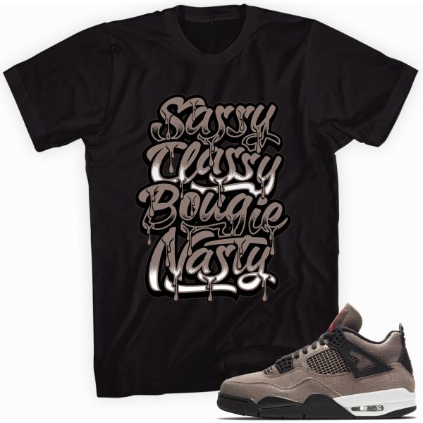 Sassy Classy Custom Sneaker Shirt Made to Match Jordan 4 Retro Jezsport.com