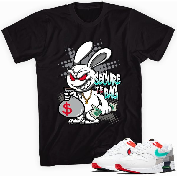 Secure the Bag Sneaker T-shirt Made To Match Max 1 Jezsport.com