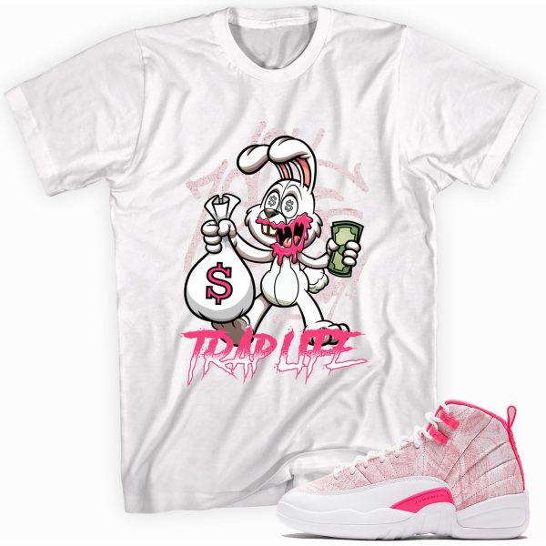 Trap Rabbit T-shirt Made To Match Jordan 12 Retro Jezsport.com