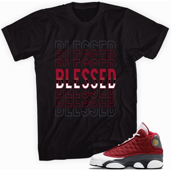 Blessed Made To Match Jordan 13 Retro Gym Red Flint Grey Jezsport.com