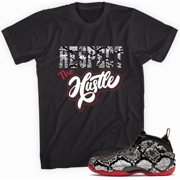 Respect The Hustle Made To Match Foamposite Albino Snakeskin Jezsport.com