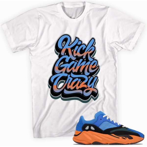 Custom tee made for Yeezy Boost 700 Bright Blue T-Shirt - Kick Game CrazyMatching Outfits Jezsport.com