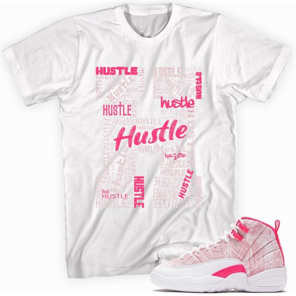 Hustle Made To Match Jordan 12 Retro Arctic Punch (Hyper Pink) Jezsport.com