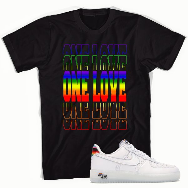 One Love Sneaker T-shirt Made To Match Force 1 Low Jezsport.com