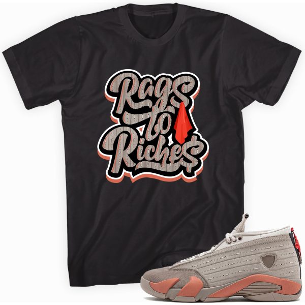 Rags to Riches Made for Jordan 14 Retro Low Clot X Terracotta Jezsport.com