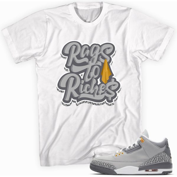 Rags To Riches Made To Match Jordan 3 Retro Cool Grey Jezsport.com