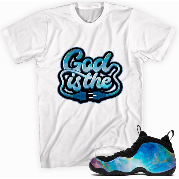 God Is The Plug T-shirt Made To Match Foamposite Jezsport.com