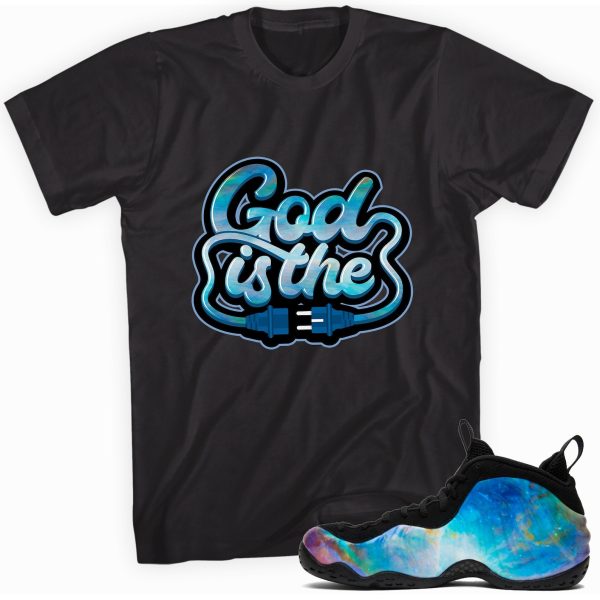 God Is The Plug T-shirt Made To Match Foamposite Jezsport.com