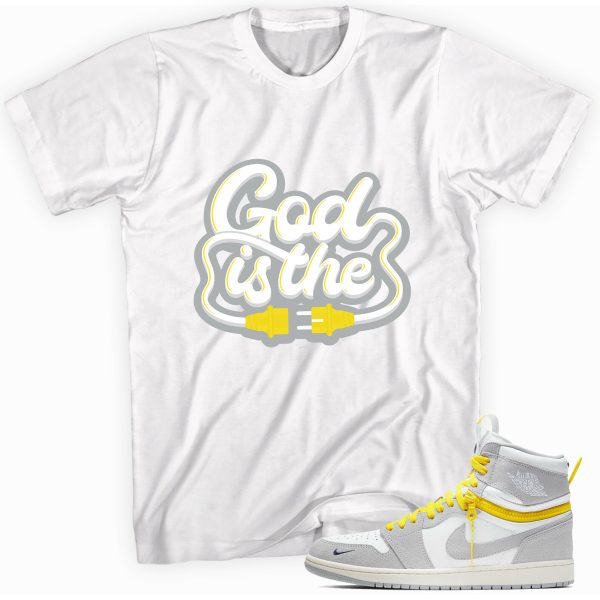 God Is The Plug Shirt Made To Match Jordan 1 Smoke Grey Jezsport.com