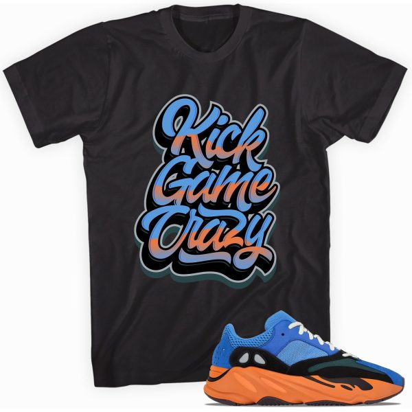 Custom tee made for Yeezy Boost 700 Bright Blue T-Shirt - Kick Game CrazyMatching Outfits Jezsport.com