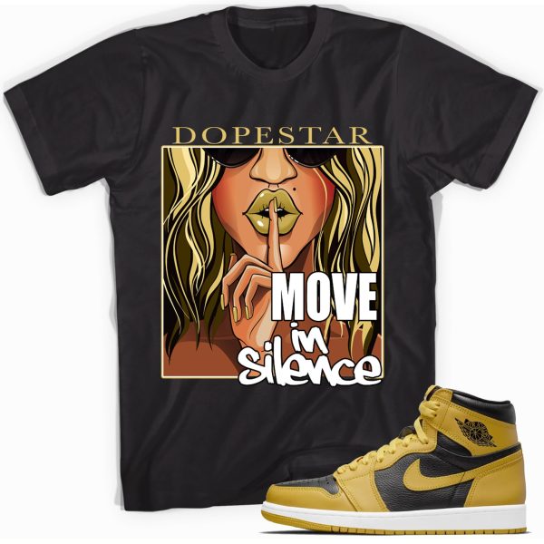 Move In Silence T-shirt Made To Match Jordan 1 Retro Jezsport.com