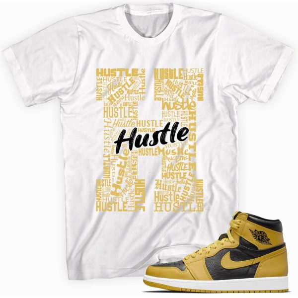 H Is For Hustle Adult Unisex Sneaker Shirt Made For Jordan 1 Retro High Pollen Jezsport.com