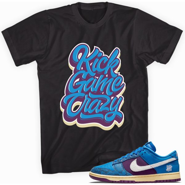 Kick Game Crazy T-shirt Made to Match Dunks Jezsport.com