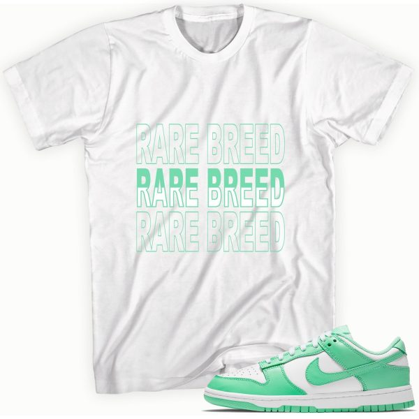 Rare Breed Adult Unisex T-Shirt Made to Match Dunks Green Glow Jezsport.com