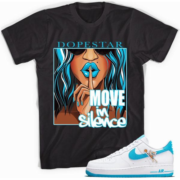 Move in Silence Adult T-shirt Made To Match Force 1 Low HSJ Jezsport.com