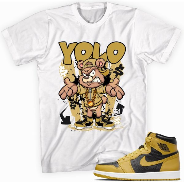 Yolo Shirt Made To Match Jordan 1 Retro High Pollen Jezsport.com