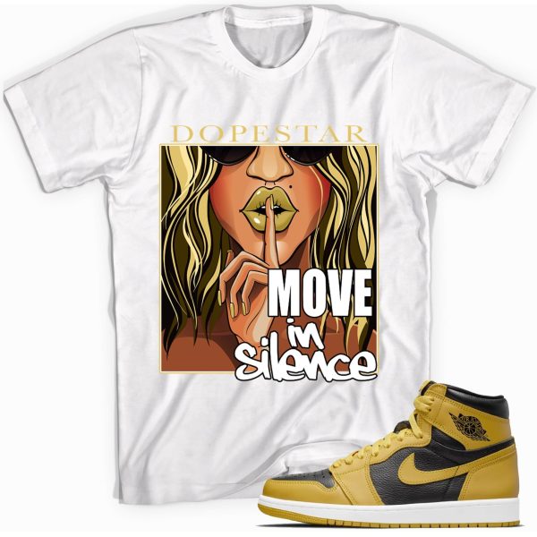 Move In Silence T-shirt Made To Match Jordan 1 Retro Jezsport.com