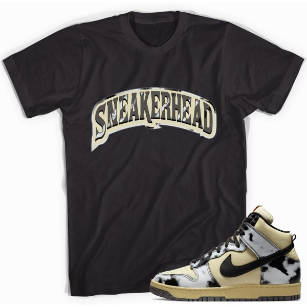 Sneaker Head Sneaker Shirt Match 1985 Dunk High Black Acid Wash Jezsport.com