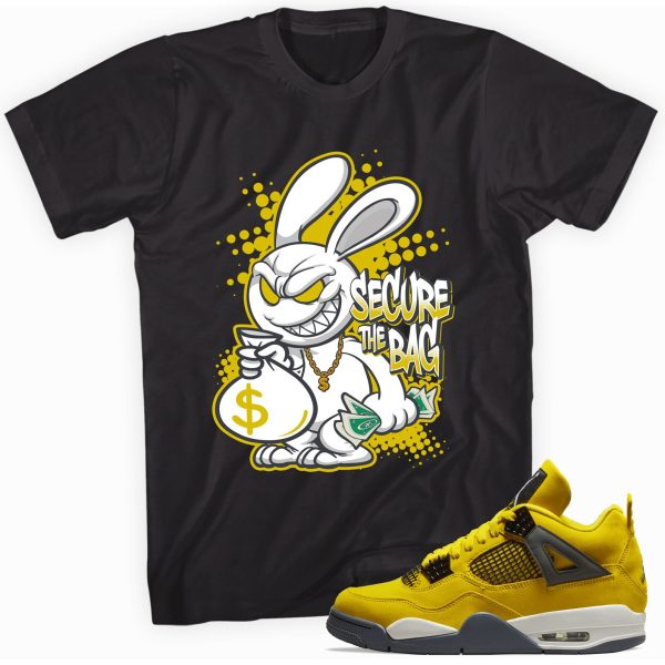 Secure the Bag T-Shirt Match Jordan 4 Lightning Jezsport.com