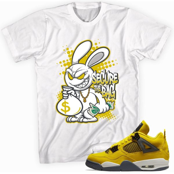 Secure the Bag T-Shirt Match Jordan 4 Lightning Jezsport.com