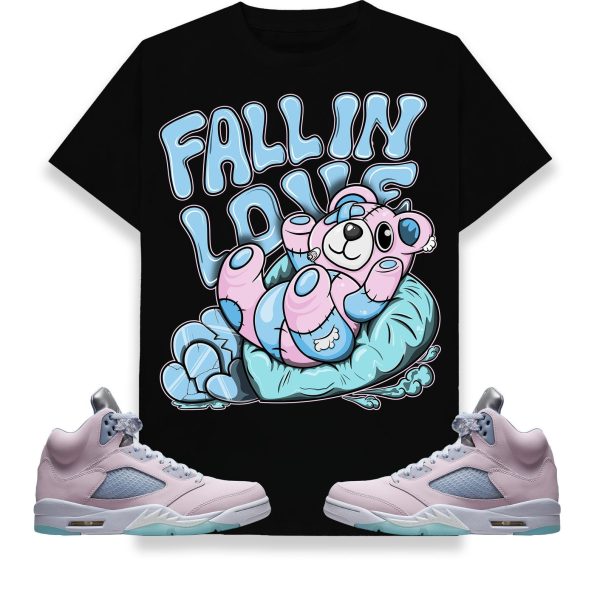 Fall In Love Unisex Shirt Match Jordan 5 Retro Easter 2023 Jezsport.com