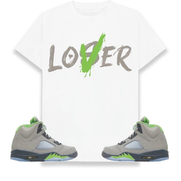 Loser Lover Unisex Shirt Match Jordan 5 Retro Green Bean Jezsport.com