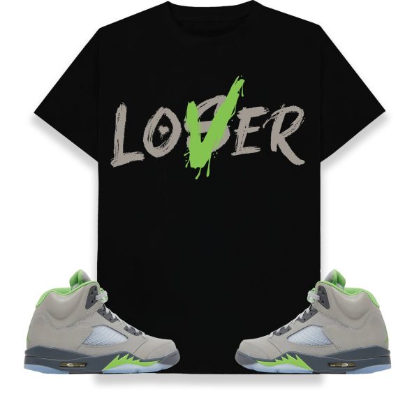 Loser Lover Unisex Shirt Match Jordan 5 Retro Green Bean Jezsport.com